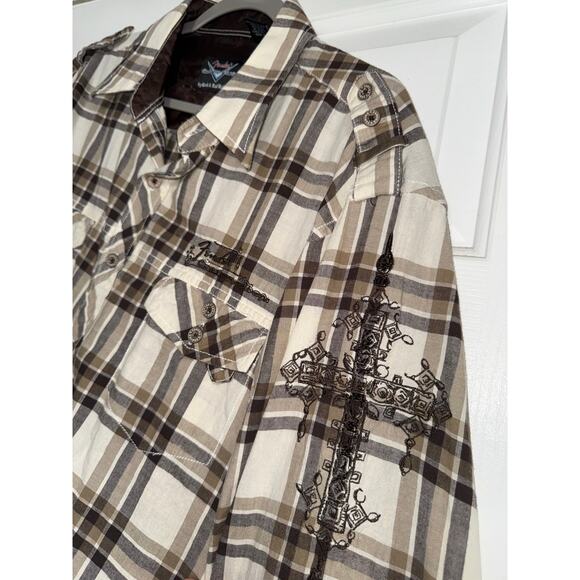 Fender Custom Shop by Rock & Roll Religion Button Up Shirt - size XL - OB - Picture 7 of 10